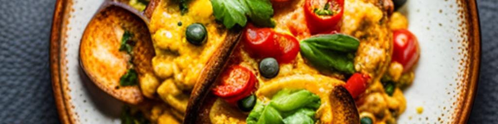1738566_egg-omelet-or-scrambled-egg-with-meat-tomatoes-and-darkgreen-vegetables-ns-as-to-fat